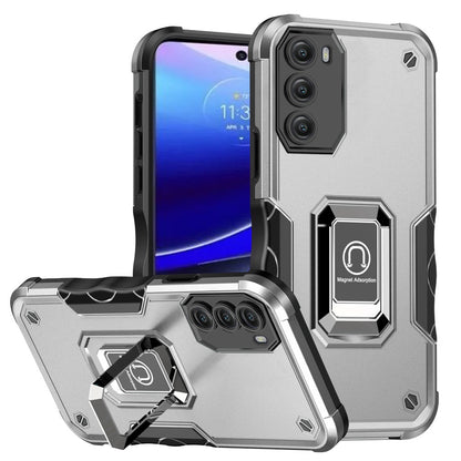For Motorola Moto G Stylus 4G 2022 Hybrid Magnetic Ring Holder Stand Kickstand Heavy Duty Rugged TPU Silicone Shockproof  Phone Case Cover