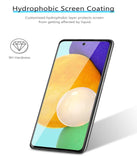 For Samsung Galaxy A72 LCD Clear Screen Protector Temper Glass, Easy Installation 9H Transparent HD Glass Protective Guard Clear Screen Protector