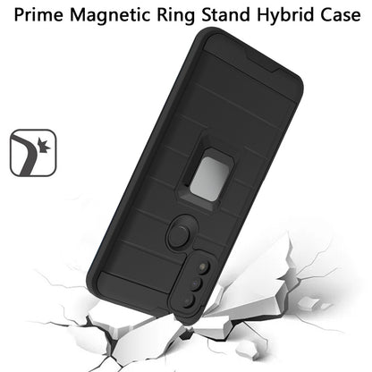For Motorola Moto G 5G 2022 Magnetic Ring Holder Rubber Hybrid Stand Kickstand Slim Texture Rugged Armor Heavy Duty  Phone Case Cover