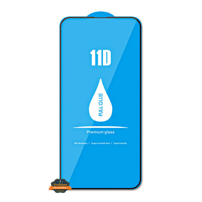 For Apple iPhone 14 Pro Max (6.7") Tempered Glass Screen Protector 11D Full Glue High Grade Alumina Tempered Glass Curved Screen Clear Screen Protector