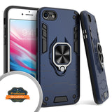 For Apple iPhone SE 3 (2022) /SE /8/7 Military Grade Protection Heavy Duty Shockproof with 360 Ring Kickstand Stand Holder  Phone Case Cover