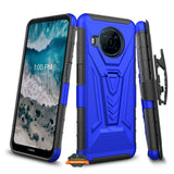 For TCL 30 SE 305 /306 Hybrid Armor V Kickstand with Swivel Belt Clip Holster Heavy Duty 3in1 Stand Shockproof Rugged  Phone Case Cover