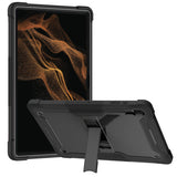 Case for Apple iPad Air 4 / iPad Air 5 / iPad Pro (11 inch) Tough Tablet Strong with Kickstand Hybrid Heavy Duty High Impact Shockproof Protective Stand Black Tablet Cover