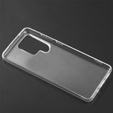 For Samsung Galaxy S22 Ultra Crystal Clear Transparent TPU Flexible Rubber Silicone Ultra Thin Slim Gel Soft Skin Clear Phone Case Cover