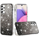 For Samsung Galaxy A33 5G Glitter Bling Ultra Thin TPU Sparkle Diamond Rhinestone Shiny Full Cover Crystal Stones Back  Phone Case Cover