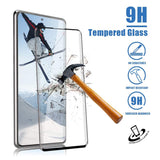 For Samsung Galaxy A73 5G Screen Protector Tempered glass Protective Film [3D Curved Full Coverage] [9H Hardness] [No bubbles] [Case Friendly] Clear Black Screen Protector
