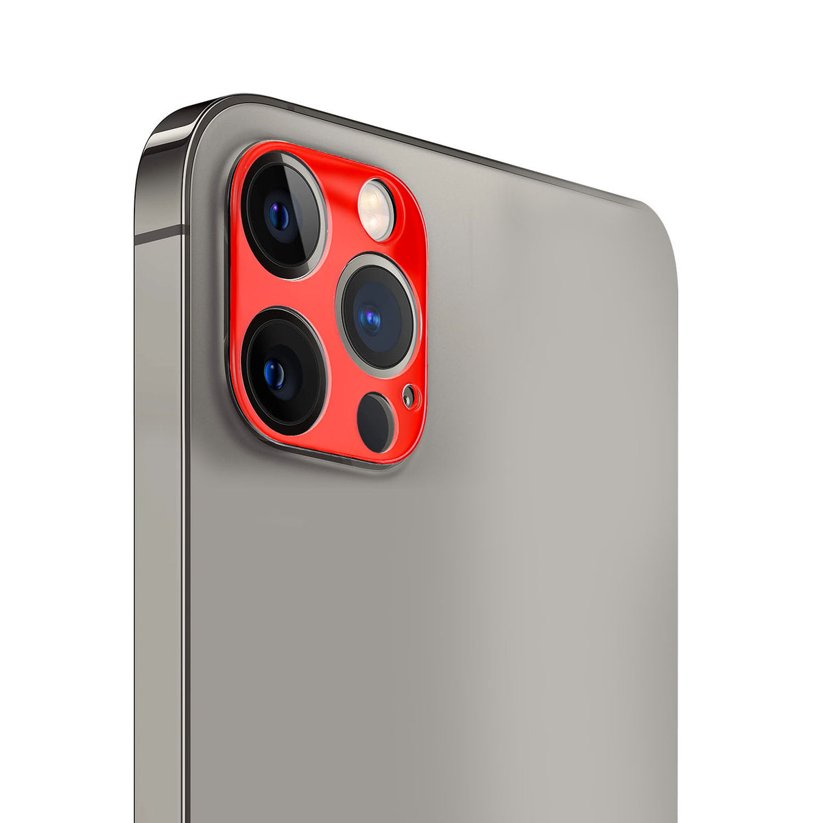 For Apple iPhone 14 Pro Max (6.7") Camera Lens Protector Back Tempered Glass Camera [9H Clear Glass] [Case Friendly] Red Screen Protector