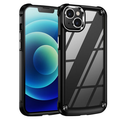 For Apple iPhone 14 /Pro Max Heavy Duty Hybrid Clear back Shield Hard TPU Bumper Edge Frame Shockproof Protective  Phone Case Cover