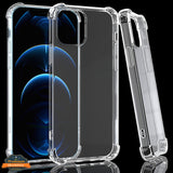 For Samsung Galaxy S22 /Plus Ultra HD Crystal Clear Ultra Hybrid PC+TPU [Four-Corner Protective] Rubber Shockproof Gummy Gel Bumper Transparent  Phone Case Cover