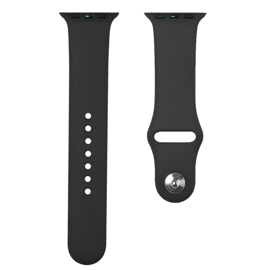 For Apple Watch Size 42/44/45mm Sport Bands Silicone Rubber TPU Replacement Band Strap for iWatch Series 7/SE/6/5/4/3/2/9  Phone Case Cover