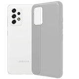 For Samsung Galaxy A33 5G Case Premium Hybrid Soft Silicone Gummy TPU Gel Candy Skin Flexible Skinny Slim Protector Clear Phone Case Cover