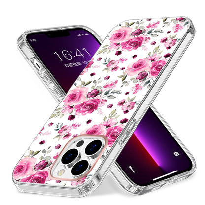 For Apple iPhone 14 Pro Max (6.7") Creative Stylish Fashion Design Hybrid Rubber TPU Hard PC Shockproof Slim  Phone Case Cover