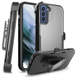 For Apple iPhone 11 (6.1") Hybrid Rugged Shockproof 3-Layer Military Durable Heavy Duty with 360 Swivel Belt Clip Kickstand & Holster  Phone Case Cover