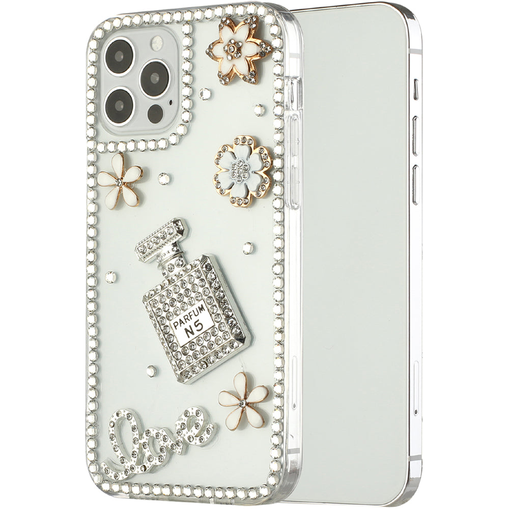 For Samsung Galaxy Z Fold 4 5G Bling Crystal 3D Full Diamond Luxury Sparkle Rhinestone Hybrid Protective  Phone Case Cover