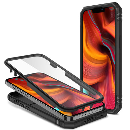 For Apple iPhone 14 Pro (6.1") Hybrid Built-in 360° Rotate Magnetic Ring Stand Camera Protection Heavy Duty Shockproof  Phone Case Cover