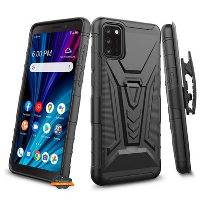 For Samsung Galaxy S20 FE /Fan Edition Hybrid Kickstand with Swivel Belt Clip Holster Heavy Duty 3in1 Defender Shockproof  Phone Case Cover