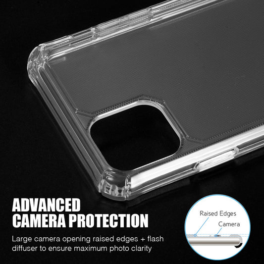 For Apple iPhone 14 /Pro Max Air Armor Designed Transparent Hybrid Shockproof Corners TPU Hard  Phone Case Cover