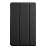 Case for Samsung Galaxy Tab S6 Lite 10.4" Thin Lightweight Trifold Stand Magnetic Closure PU Leather Hard Folio Hybrid Protective Tablet Black Tablet Cover