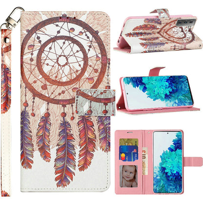 For Motorola Edge+ 2022 /Edge Plus Design Wallet Case ID Money Credit Card Holder Leather Pocket Flip Pouch & Strap  Phone Case Cover