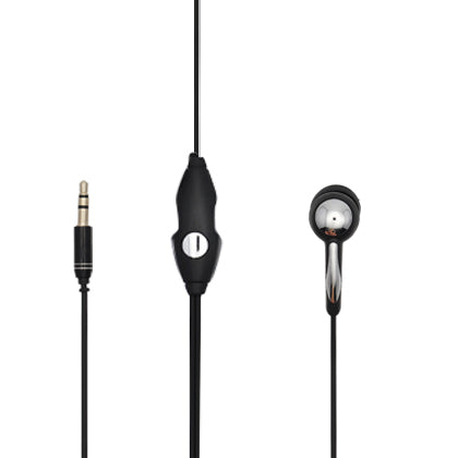 UNIHF028BK - 3.5Mm App iPhone Single Earbud Headset, Hands Free, Black