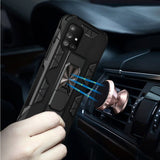 For Apple iPhone SE 2022 /SE 2020/8/7 Hybrid Magnetic Slide Ring Stand fit Car Mount Grip Holder Heavy Duty Body Rugged  Phone Case Cover
