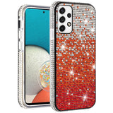 For Samsung Galaxy A53 5G Glitter Bling Ultra Thin Hybrid Sparkle Diamond Rhinestone Shiny Full Cover Crystal Stones Back  Phone Case Cover