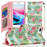 For AT&T Fusion Z, Motivate Wallet Case PU Leather Design Pattern with Credit Card Slot ID Money Holder Strap & Stand Magnetic Folio Pouch  Phone Case Cover