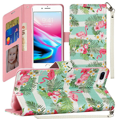 For Apple iPhone 14 Pro Max (6.7") Wallet PU Leather Design Pattern with Card Slot ID, Stand Magnetic Folio Pouch  Phone Case Cover