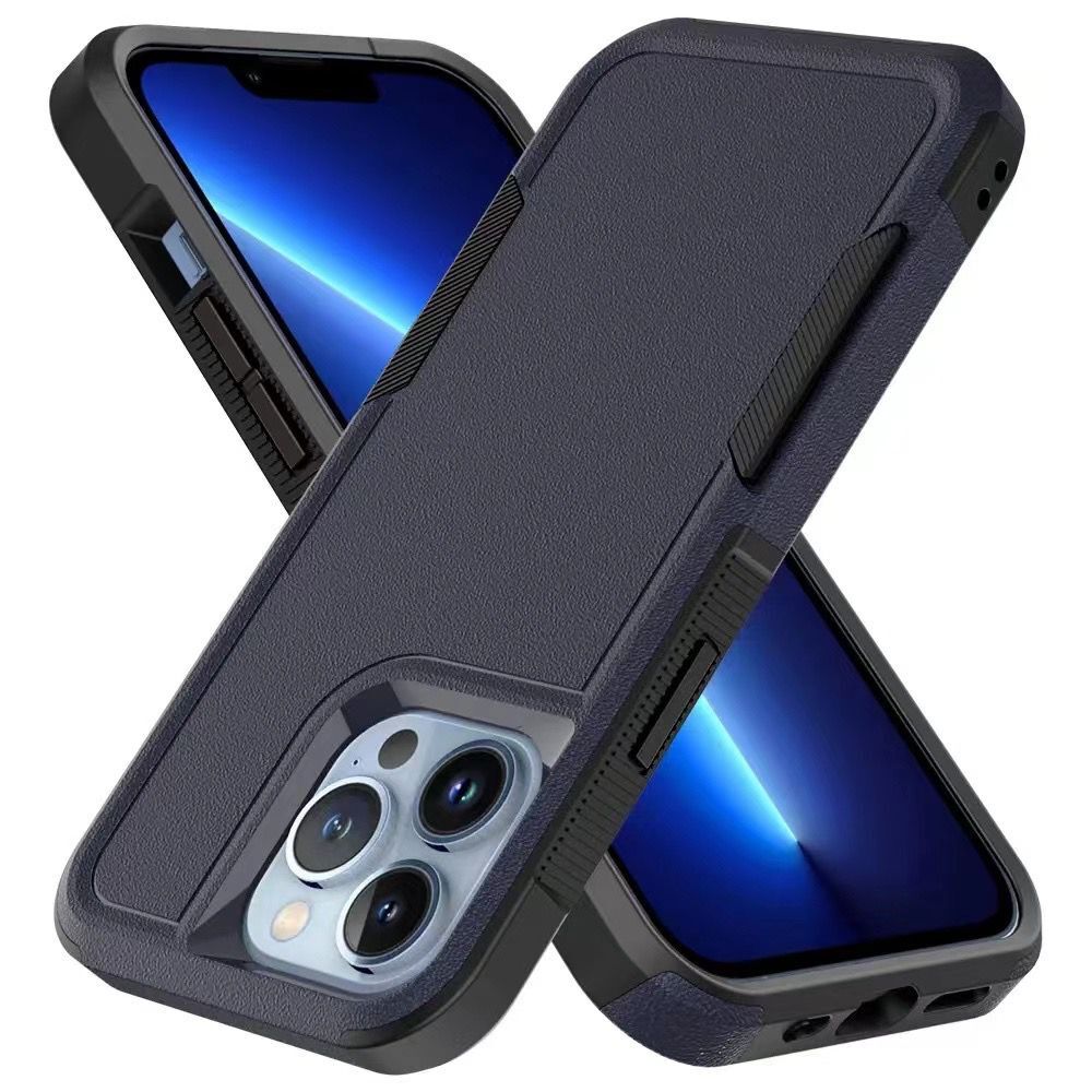 For Apple iPhone 14 Pro Max (6.7") Tough Hybrid Rugged Hard Shockproof Drop-Proof 3in1 Protection, Military Grade Armor  Phone Case Cover