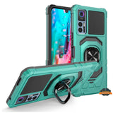 For Motorola Edge+ 2022 /Edge Plus Hybrid Magnetic Car Mount Ring Kickstand Holder Armor Protective [Military Grade]  Phone Case Cover