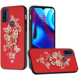 For Motorola Moto G Pure 3D Diamond Bling Sparkly Glitter Ornaments Engraving Hybrid Armor Rugged Metal Fashion  Phone Case Cover