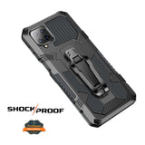 For Samsung Galaxy A33 5G Hybrid Heavy Duty Protection Shockproof Defender with Belt Metal Clip and Kickstand Dual Layer  Phone Case Cover