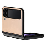 For Samsung Galaxy Z Flip 4 5G Diamond Bling Sparkly Glitter Ornaments Engraving Hybrid with Ring Stand Fashion  Phone Case Cover