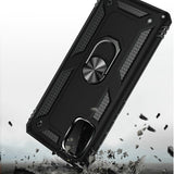 For Samsung Galaxy A71 5G Military Grade Heavy Duty Rugged Dual Layers Full Body Shockproof Hybrid Protection with Ring Kickstand  Phone Case Cover