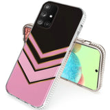For Samsung Galaxy A71 5G Hybrid Design Graphic Fashion Colorful Sparkle Pattern Silicone Skin TPU Hard PC Armor Ultra Slim  Phone Case Cover
