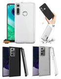 For Boost Mobile Celero 5G Ultra Slim Thin Transparent Silicone Soft Skin Flexible TPU Gel Rubber Candy Gummy Protective Hybrid  Phone Case Cover