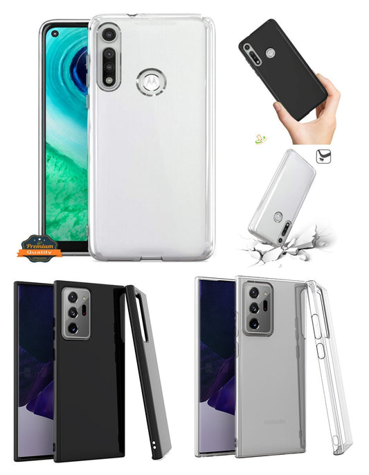 For Motorola Moto G Stylus 2022 4G Transparent Silicone Soft Skin Flexible TPU Gel Rubber Candy Gummy Protective Hybrid  Phone Case Cover