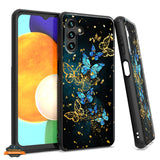 For Samsung Galaxy A13 5G Marble Fashion Stone Stylish Flake Glitter Bling Hybrid Slim Glossy TPU Rubber Hard Protection  Phone Case Cover