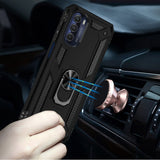 For Motorola Moto G Stylus 5G 2022 Hybrid Armor Durable 360° Rotatable Ring Stand Holder Kickstand Fit Magnetic Car Mount  Phone Case Cover