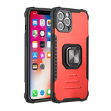 For Apple iPhone 12 /Pro Max Hybrid Cases with Stand Magnetic Ring Kickstand Shockproof Armor Heavy Duty Military Grade  Phone Case Cover