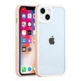For Apple iPhone SE 2022 /SE 2020/8/7 Hybrid Transparent Colored Frame Bumper Hard Back Shockproof Slim TPU Silicone  Phone Case Cover