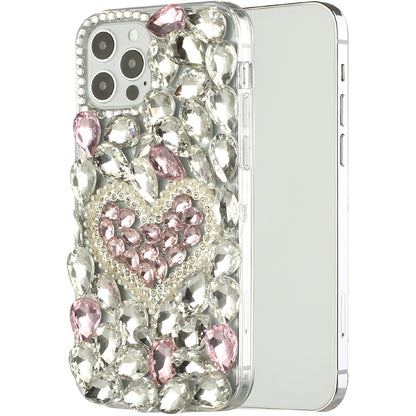 For Samsung Galaxy Z Fold 4 5G Bling Crystal 3D Full Diamond Luxury Sparkle Rhinestone Hybrid Protective  Phone Case Cover
