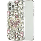 For Samsung Galaxy Z Fold 4 5G Bling Crystal 3D Full Diamond Luxury Sparkle Rhinestone Hybrid Protective  Phone Case Cover