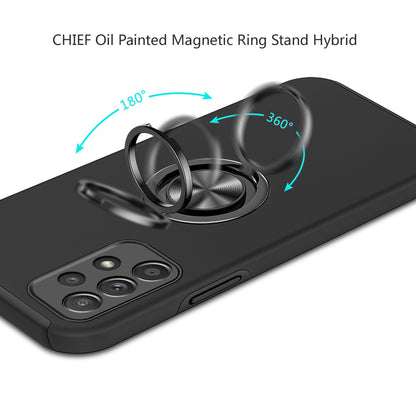 For Apple iPhone XR Slim Hybrid 360 Degree Rotatable Metal Invisible Ring Stand Holder Fit Magnetic Car Mount Shockproof  Phone Case Cover