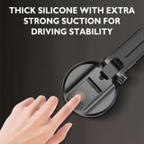 Universal Magnetic Dashboard & Windshield Phone Holder Car Mount with Telescopic Arm 360° Rotation & Quick Lock Release Universal Stand [Black]