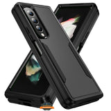 For Samsung Galaxy Z Fold 4 5G Hybrid Bumper Rugged Dual Layer Hard PC TPU Heavy-Duty Military-Grade Rubber Protective  Phone Case Cover