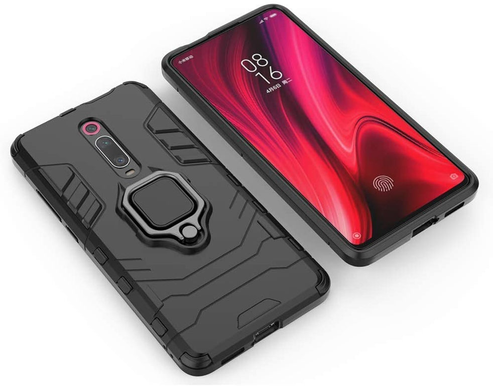 For Apple iPhone SE 3 (2022) /SE /8/7 Military Grade Protection Heavy Duty Shockproof with 360 Ring Kickstand Stand Holder  Phone Case Cover
