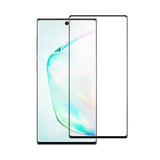 For Samsung Galaxy Note 10 Tempered Glass Screen Protector Designed to allow full functionality Fingerprint Unlock 3D Curved Edge Glass Full coverage Clear Black Screen Protector