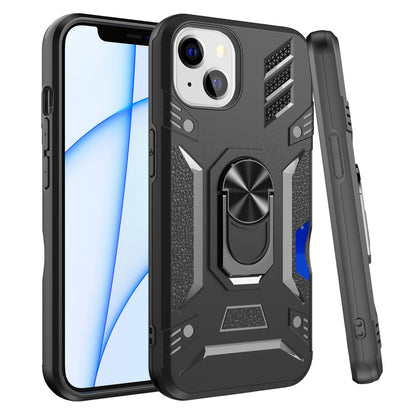 For Motorola Moto G Stylus 5G 2022 Invisible Wallet Credit Card ID Holder with Ring Stand Kickstand Slim Shockproof Hybrid  Phone Case Cover