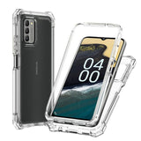 For Cricket Vision Plus 2022 Hybrid 2in1 Front Bumper Frame Cover Square Edge Shockproof TPU + Hard PC Heavy Duty  Phone Case Cover
